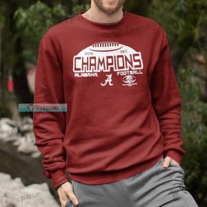 Alabama Crimson Tide 2015 Football Champions Sweatshirt 1
