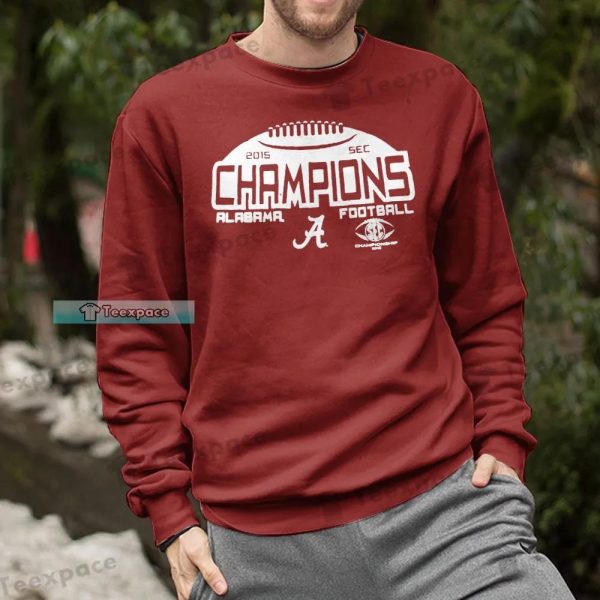 Alabama Crimson Tide 2015 Football Champions Shirt