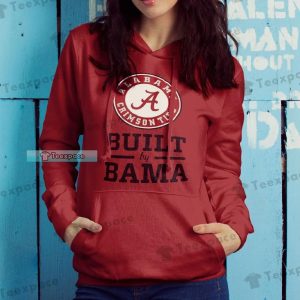 Alabama Crimson Tide Football Built By Bama Shirt
