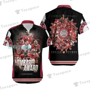 Alabama Crimson Tide Lombardi Award Hawaiian Shirt