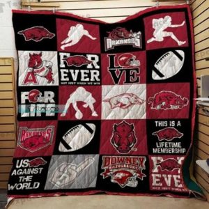 Arkansas Razorbacks Gifts Forever Sherpa Blanket