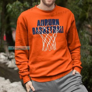 Auburn Tigers Basketball Basket Texture Sweatshirt