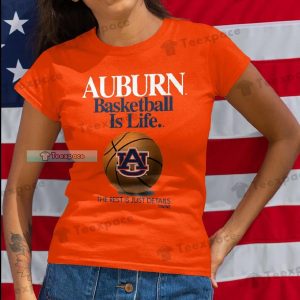 Auburn Tigers Basketball Is Life T Shirt Womens