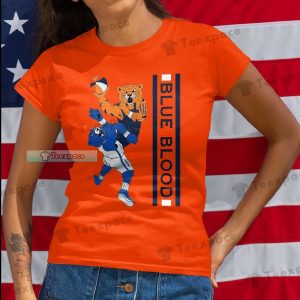 Auburn Tigers Blue Blood Fighting T Shirt Womens