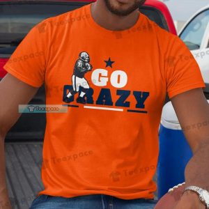 Auburn Tigers Go Crazy Player Star Texture Shirt