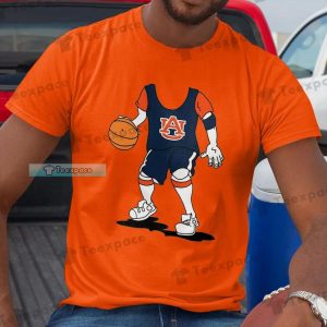 Auburn Tigers Headless Man Pattern Shirt