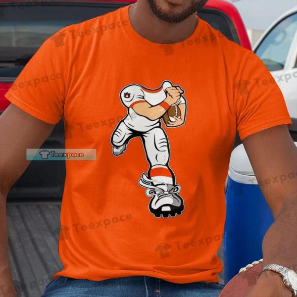 Auburn Tigers Headless Man Running Shirt
