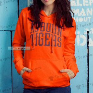 Auburn Tigers Letter Pattern Shirt