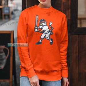 Auburn Tigers Mascot Player Long Sleeve Shirt