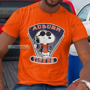 Auburn Tigers Snoopy Cool Shirt