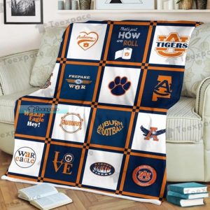 Auburn Tigers That Just How We Roll Sherpa Blanket