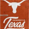 Big Logo The Univesity of Texas Longhorns Throw Blanket