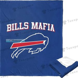 Buffalo Bills Blue Basic Bills Mafia Blanket 9