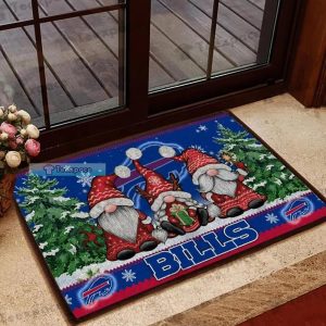 Buffalo Bills Christmas Norms Doormat 2