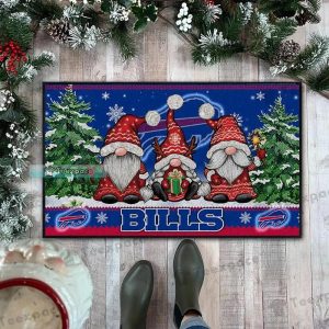 Buffalo Bills Christmas Norms Doormat