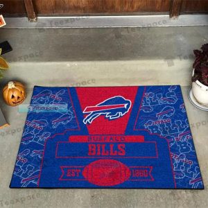 Buffalo Bills Est.1960 Football Doormat