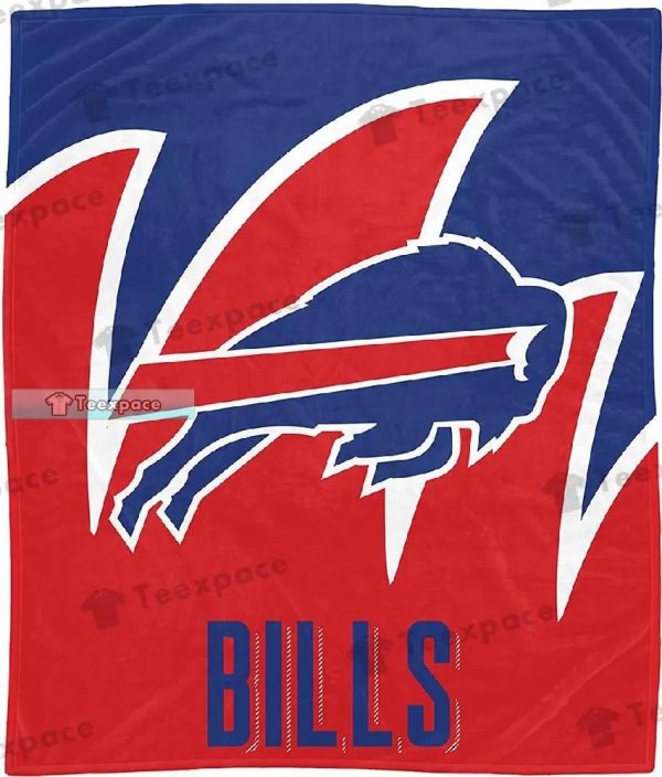 Buffalo Bills Fire Bulls Fleece Blanket