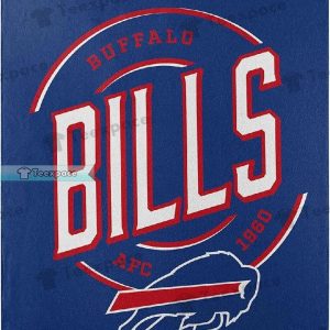 Buffalo Bills Football AFC 1960 Throw Fleece Blanket 9