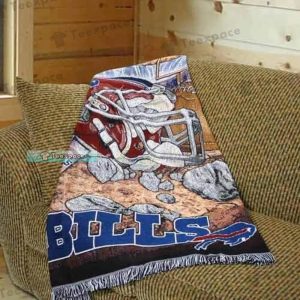 Buffalo Bills Football Graphic Woven Blanket 2