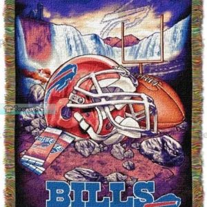 Buffalo Bills Football Graphic Woven Blanket 9