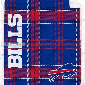 Buffalo Bills Irish Cross Blue Fleece Blanket 1