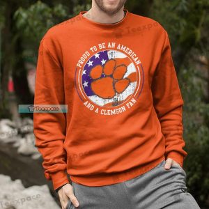 Clemson Tigers America Proud Sweatshirt
