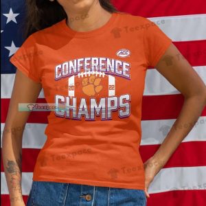 Clemson Tigers Conference Champions T Shirt Womens