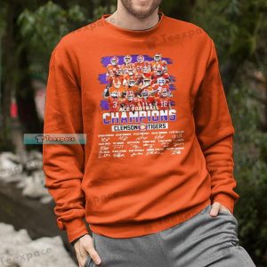 Clemson Tigers Football Champions Graphic Sweatshirt