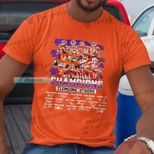 Clemson Tigers Football Champions Graphic Shirt