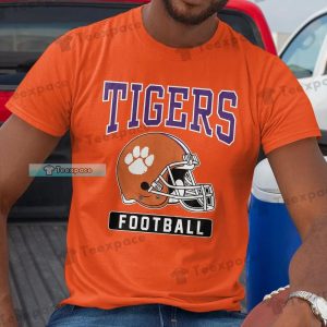 Clemson Tigers Football Helmet Shirt