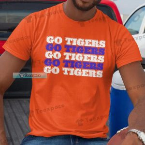 Clemson Tigers Graphic Go Tigers Shirt