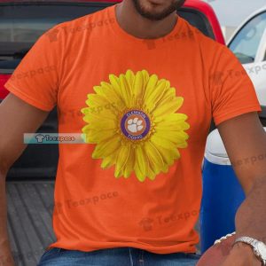Clemson Tigers Sun Flower Shirt