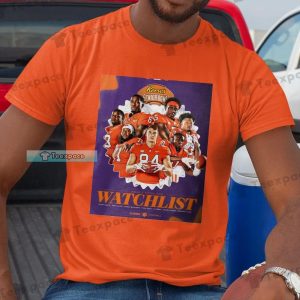 Clemson Tigers Watch List Football Squad Shirt