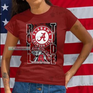 Crimson Tide Alabama Roll Tide Graphic Shirt