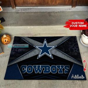 Custom Dallas Cowboys Crossing Star Doormat