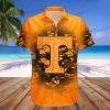 Custom Name Number Tennessee Volunteers Logo Tropical Pattern Hawaiian Shirt