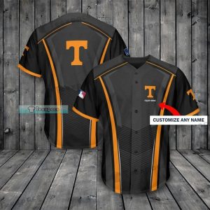 Custom Name Tennessee Volunteers Jogger Style Baseball Jersey