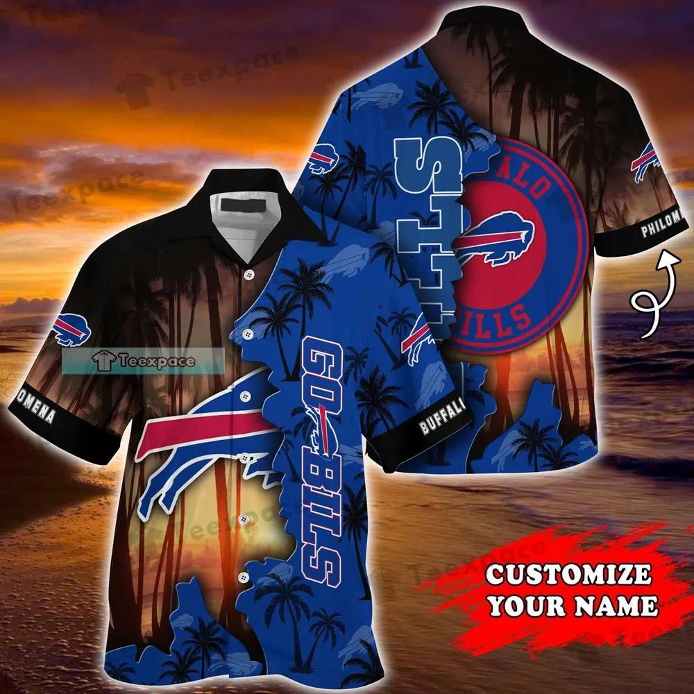 Customized Buffalo Bills Summer Hawaii Shirt