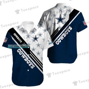 Dallas Cowboys America’s Team Dark Blue Hawaiian Shirt