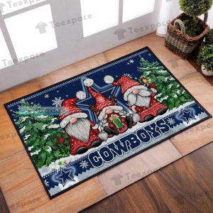 Dallas Cowboys Christmas Norms Doormat