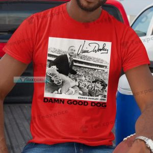 Dawgs Nation Damn Good Dog Couch Dooly Shirt