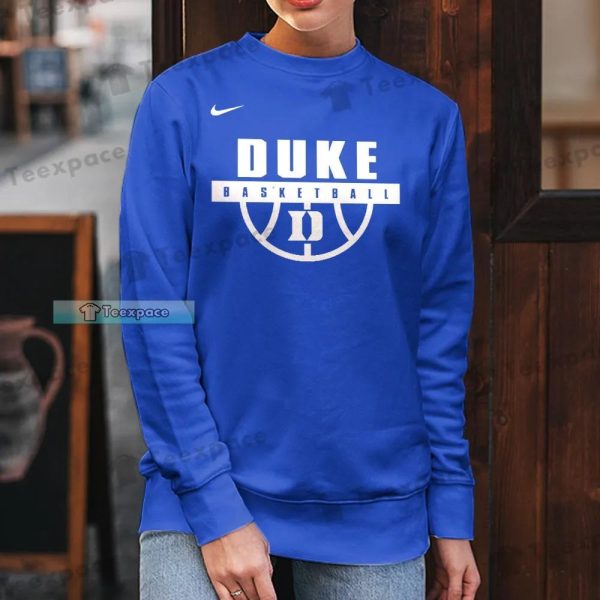 Duke Blue Devils Basketball Ball Logo Pattern Shirt
