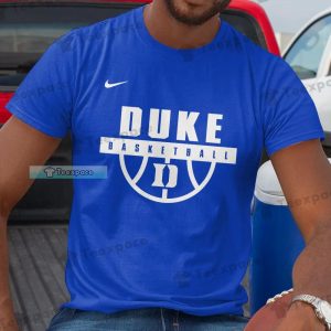 Duke Blue Devils Basketball Ball Logo Pattern Unisex T Shirt