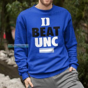 Duke Blue Devils Basketball Beat UNC Long Sleeve Shirt