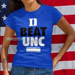 Duke Blue Devils Basketball Beat UNC T Shirt Womens