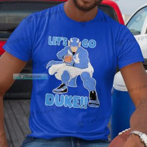 Duke Blue Devils Basketball Lets Go Mascot Unisex T Shirt