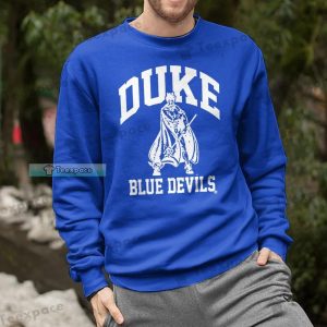Duke Blue Devils Basketball Mascot Long Sleeve Shirt