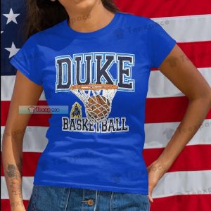 Duke Blue Devils Basketball Slamdunk T Shirt Womens