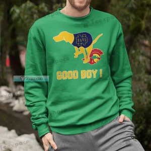 Fighting Irish Doggo Good Boy Sweatshirt