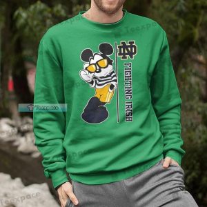 Fighting Irish Football Mickey Gangz Sweatshirt